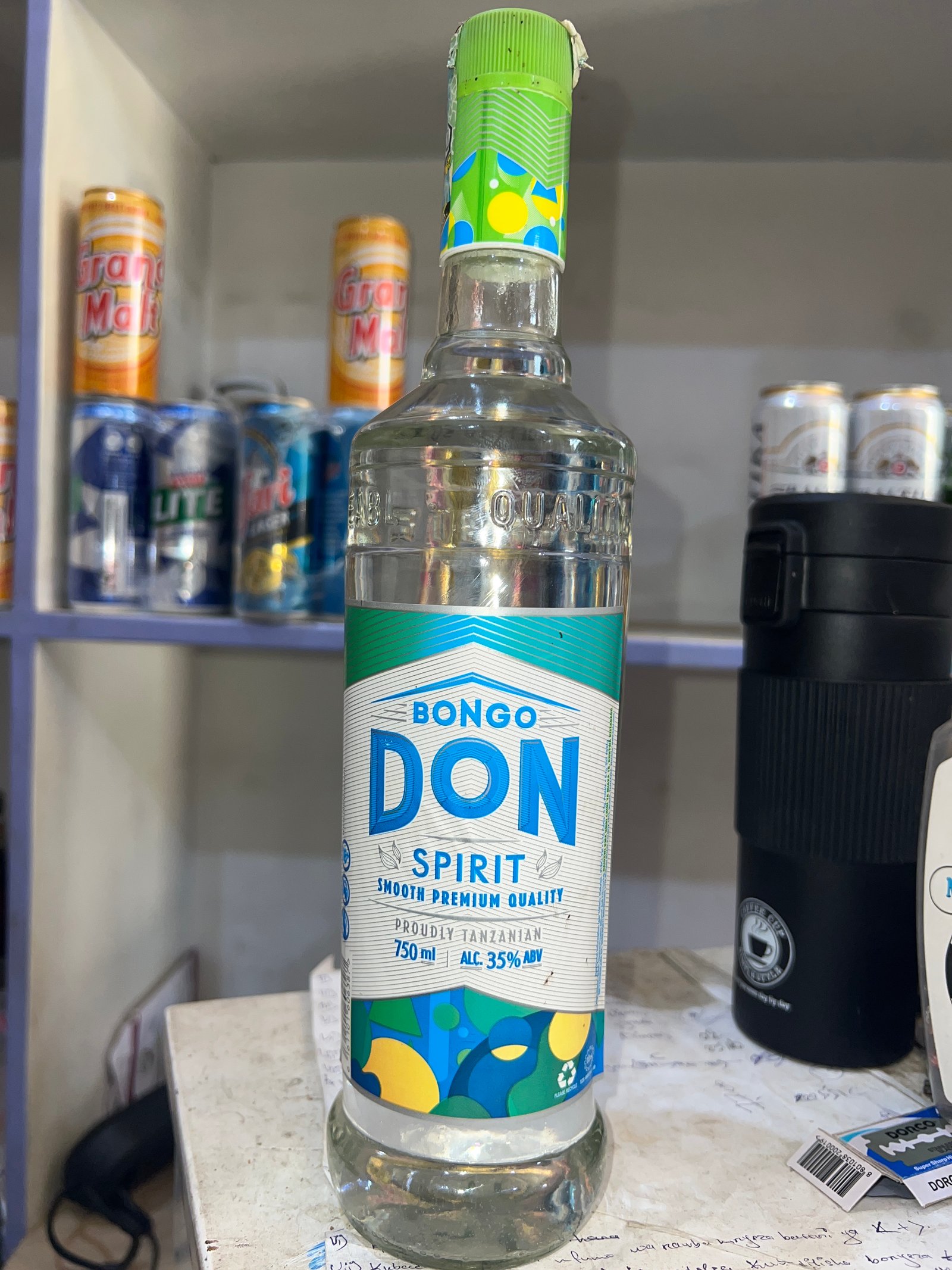 Bongo don spirit smooth premium quality 750 ml